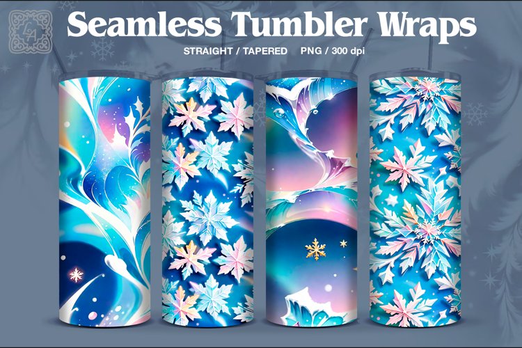 Christmas Tumbler Wrap Image 3