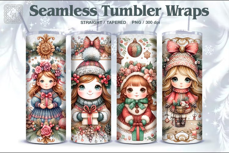 Christmas Tumbler Wrap Image 11