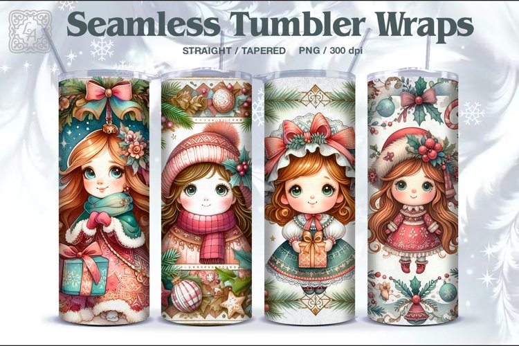 Christmas Tumbler Wrap Image 10