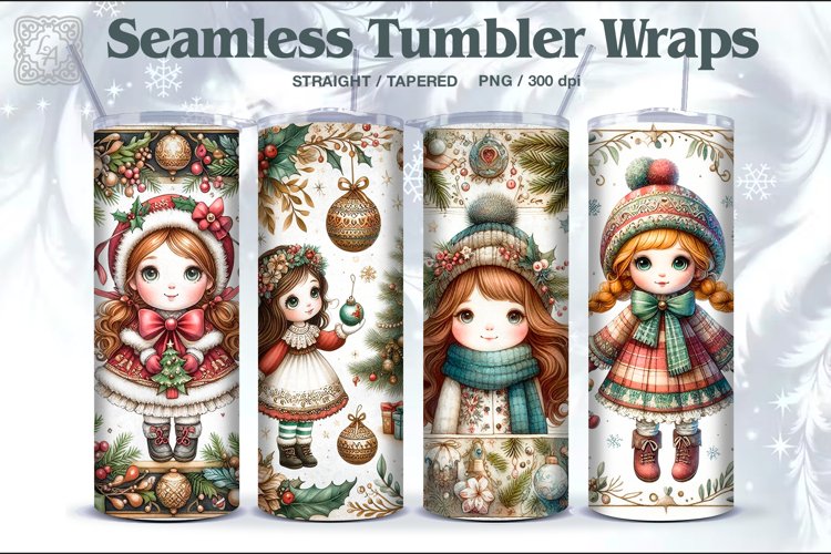 Christmas Tumbler Wrap Image 9