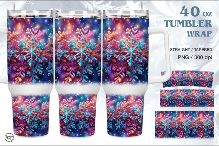 Cristmas Tumbler Sublimation, 40 oz Tumbler Wrap