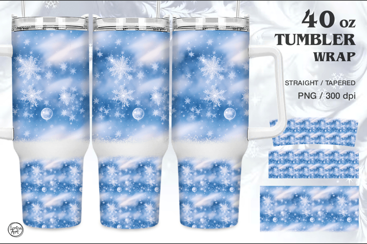 Cristmas Tumbler Sublimation, 40 oz Tumbler Wrap