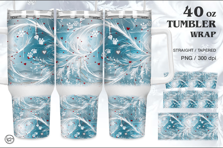 Cristmas Tumbler Sublimation, 40 oz Tumbler Wrap
