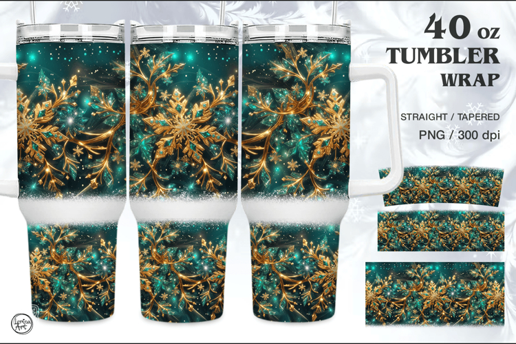 Cristmas Tumbler Sublimation, 40 oz Tumbler Wrap