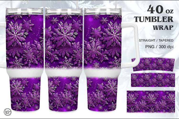 Cristmas Tumbler Sublimation, 40 oz Tumbler Wrap