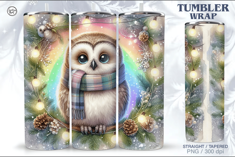 Christmas Tumbler Wrap 20 oz