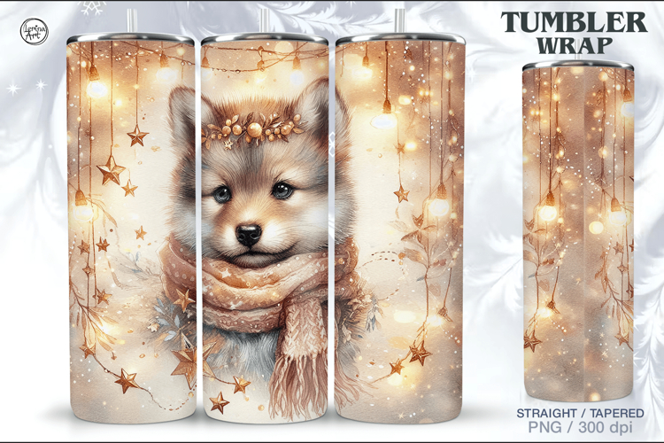 Christmas Tumbler Wrap 20 oz