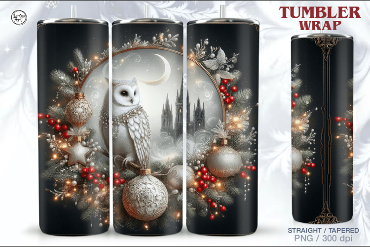 Christmas Tumbler Wrap 20 oz