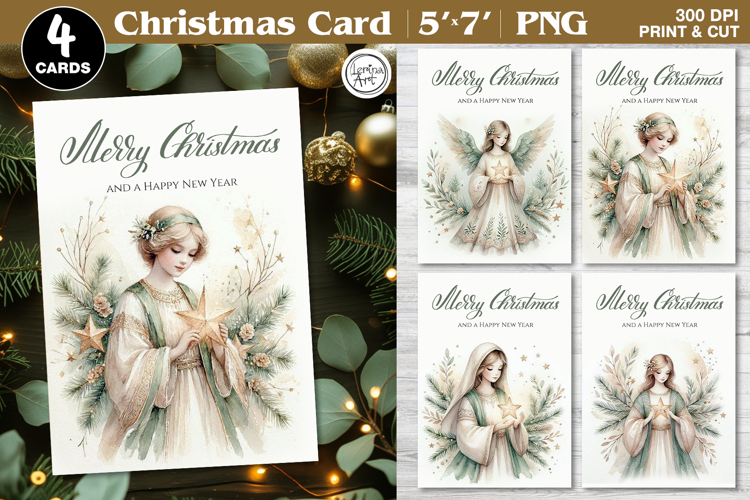 Merry Christmas Card. Printable cards