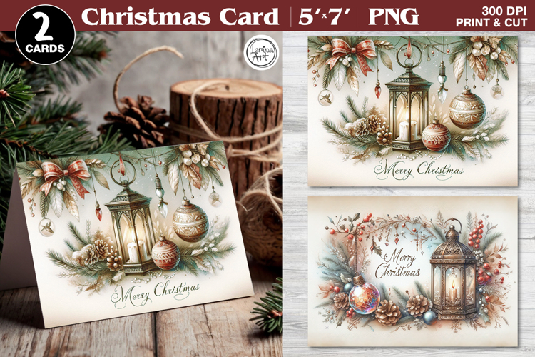 Merry Christmas Card. Printable cards