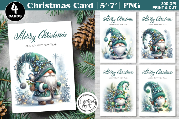 Merry Christmas Card. Printable cards