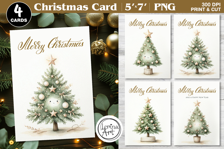 Merry Christmas Card. Printable cards