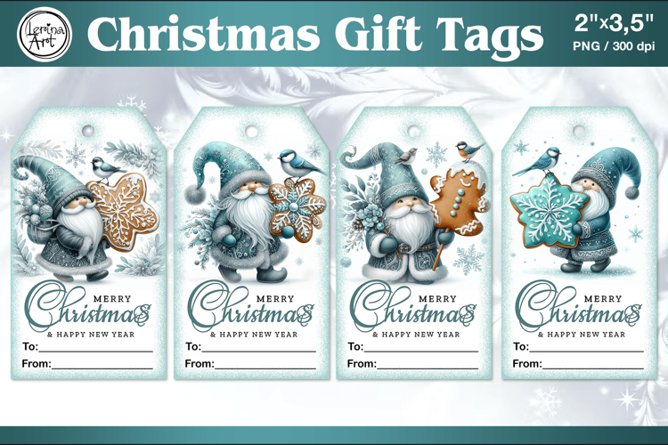 Christmas Gift Tags|Cozy Christmas| PNG Sublimation