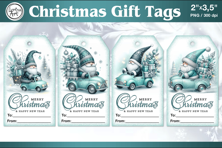 Christmas Gift Tags|Cozy Christmas| PNG Sublimation