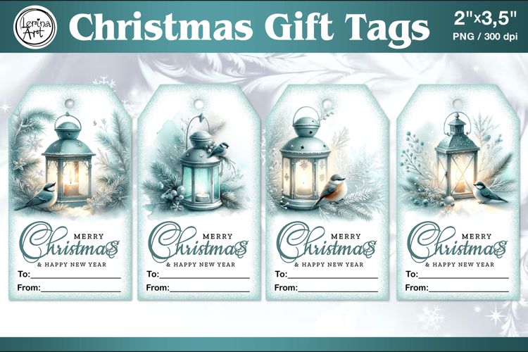 Christmas Gift Tags|Cozy Christmas| PNG Sublimation