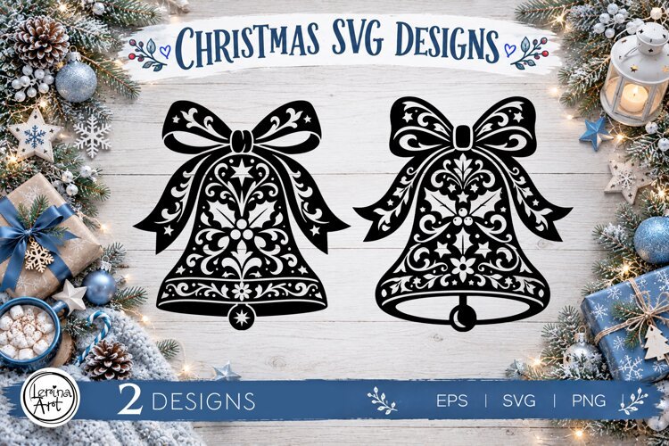 Cozy Christmas SVG | Christmas Bell Svg