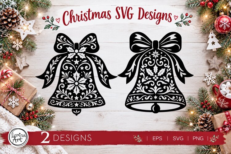 Cozy Christmas SVG | Christmas Bell Svg