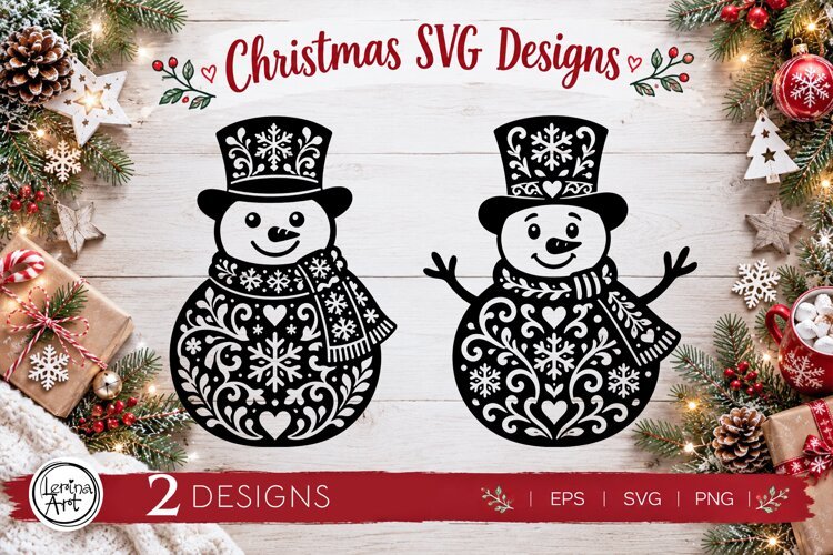 Cozy Christmas SVG | Snowman Svg