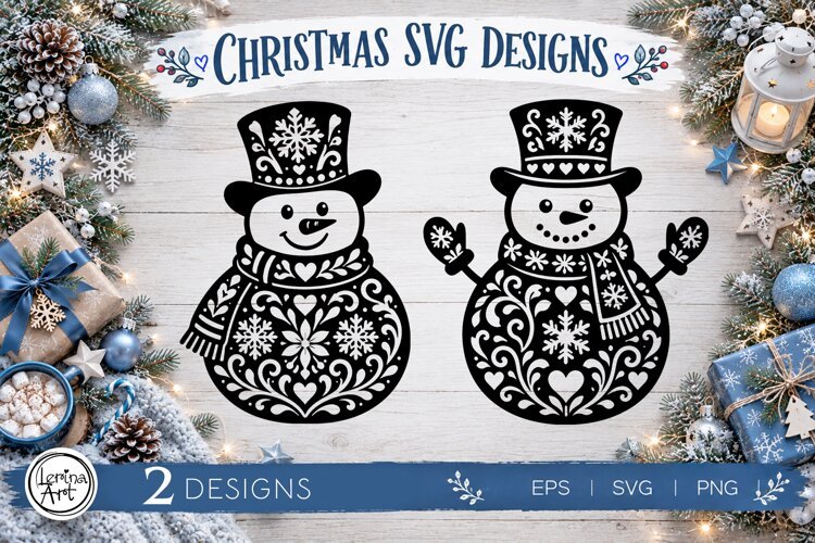 Cozy Christmas SVG | Snowman Svg