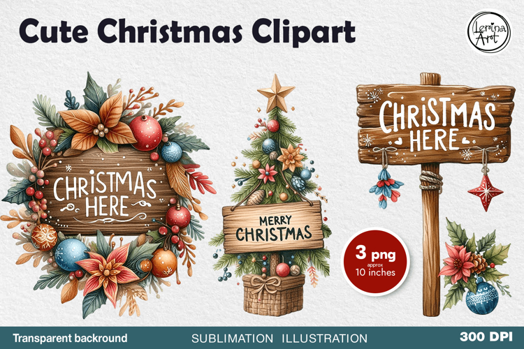 Christmas Tree Clipart Image 12