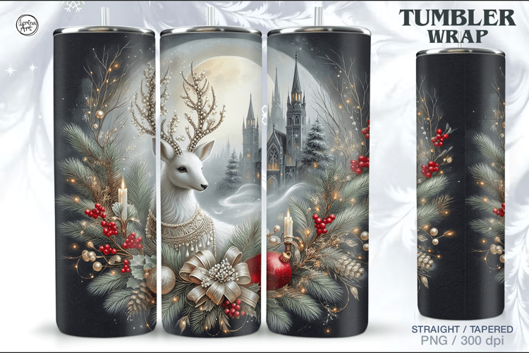 Christmas Tumbler Wrap Image 4