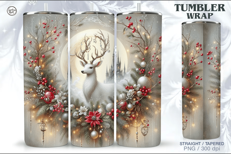 Christmas Tumbler Wrap 20 oz