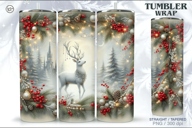 Christmas Tumbler Wrap Image 7