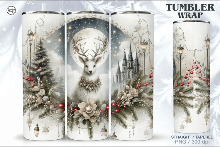Christmas Tumbler Wrap 20 oz