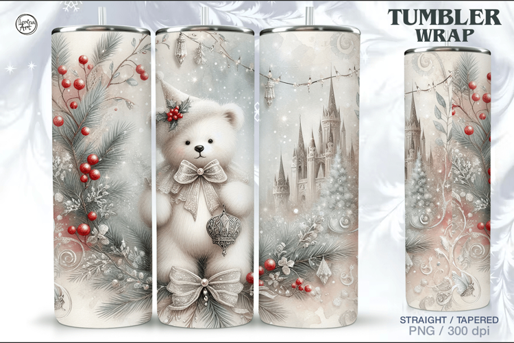 Christmas Tumbler Wrap 20 oz