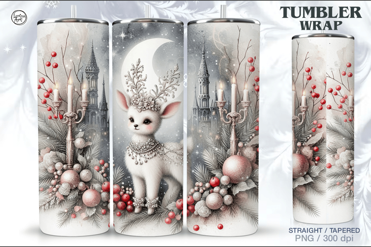 Christmas Tumbler Wrap 20 oz
