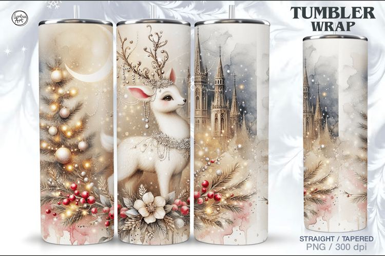 Christmas Tumbler Wrap 20 oz