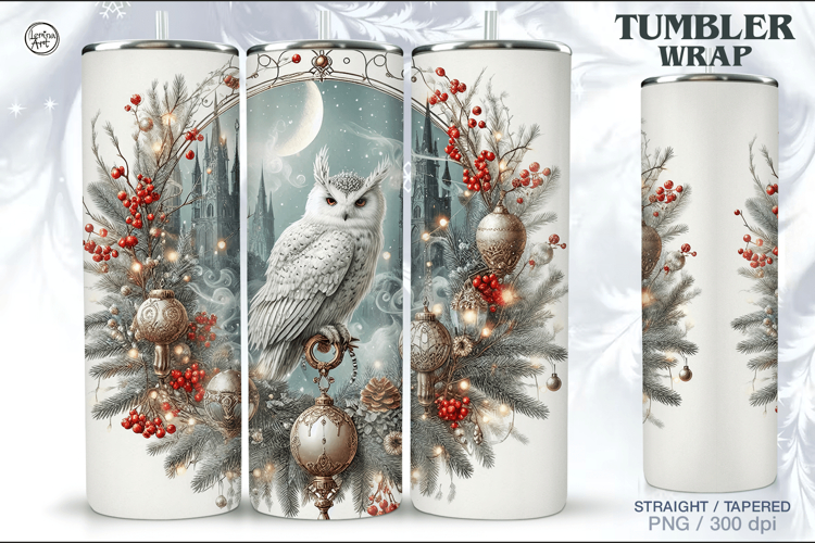 Christmas Tumbler Wrap 20 oz