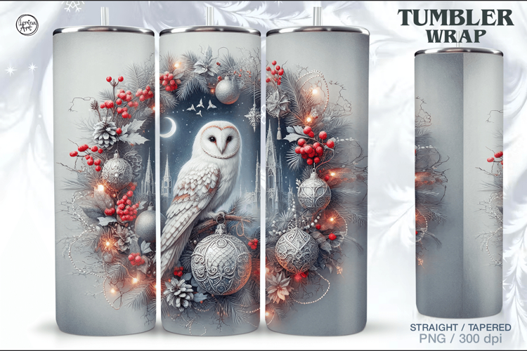 Christmas Tumbler Wrap Image 3