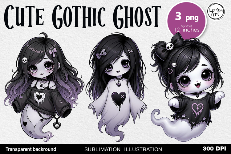 Halloween / Cute Halloween Ghost / Sublimation design / PNG