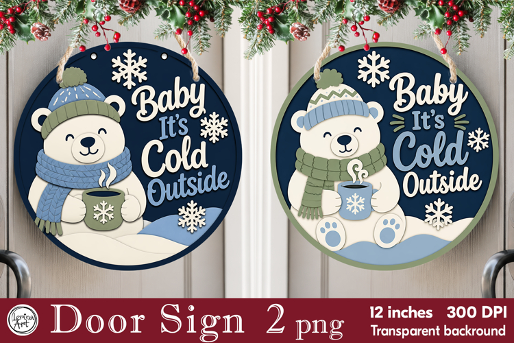Christmas Door Sign. Welcome Door Sign. PNG