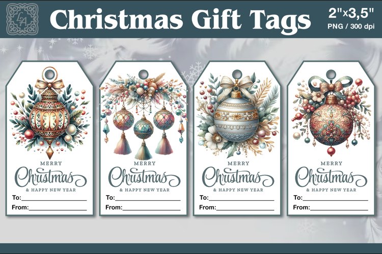 Gift Tag Clipart Image 16