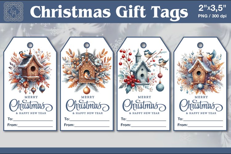 Gift Tag Clipart Image 9