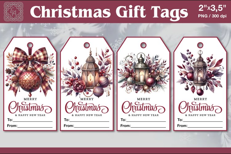 Gift Tag Clipart Image 6
