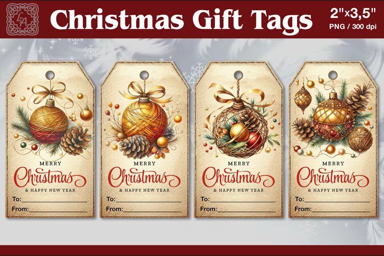 Gift Tag Clipart Image 14