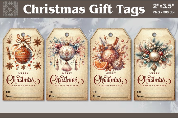 Gift Tag Clipart Image 12