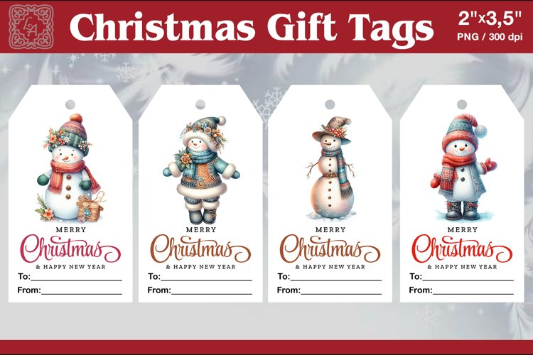 Cute Snowman Clipart Image 20
