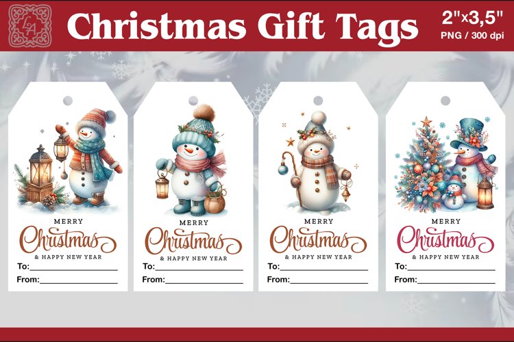 Cute Snowman Clipart Image 16