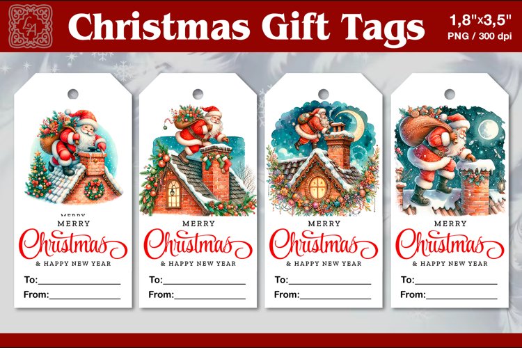 Santa Christmas Clipart Image 15