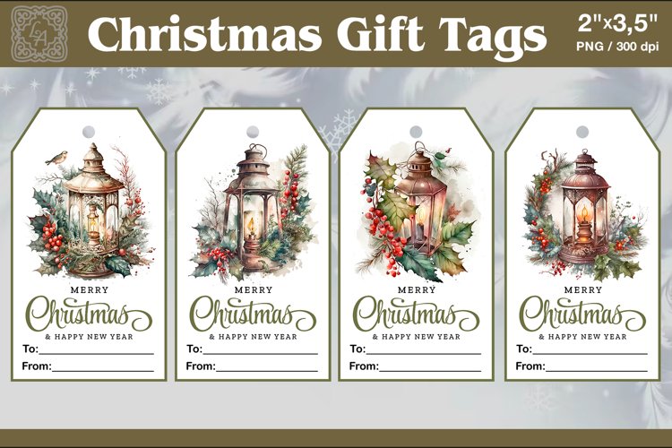 Gift Tag Clipart Image 23