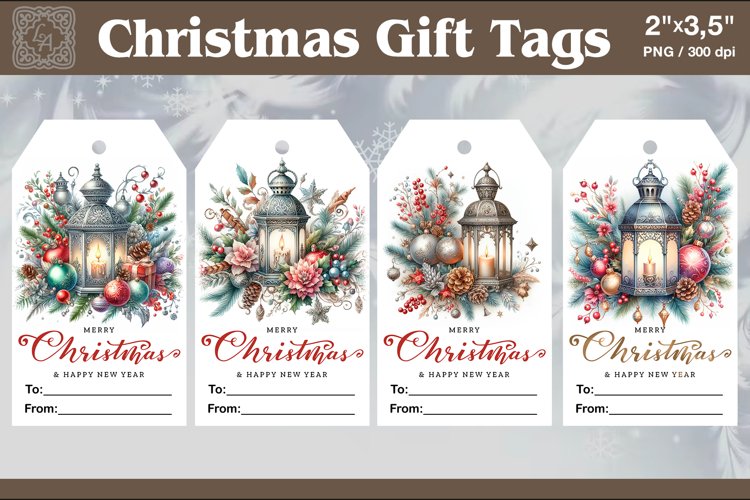 Gift Tag Clipart Image 2