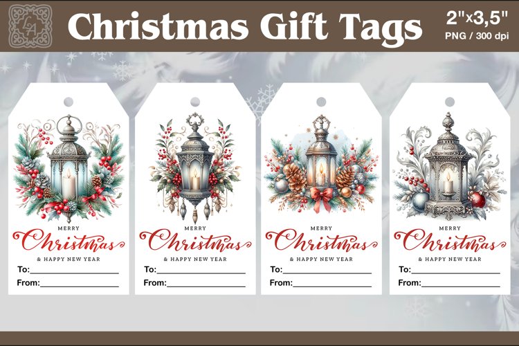 Gift Tag Clipart Image 4