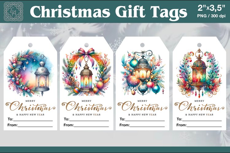 Gift Tag Clipart Image 24