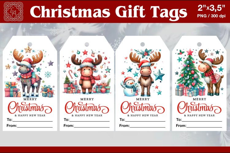 Gift Tag Clipart Image 20
