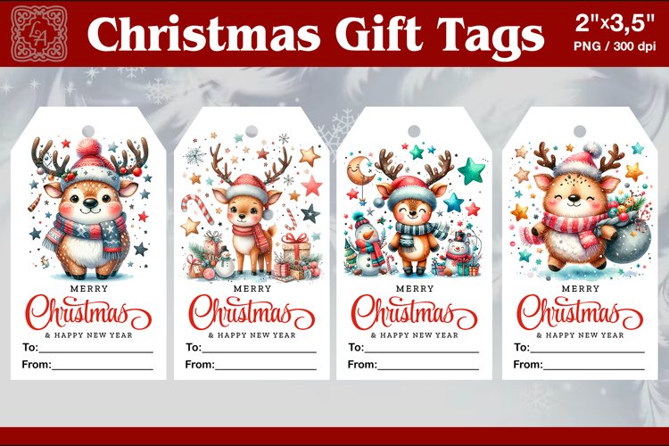 Gift Tag Clipart Image 17