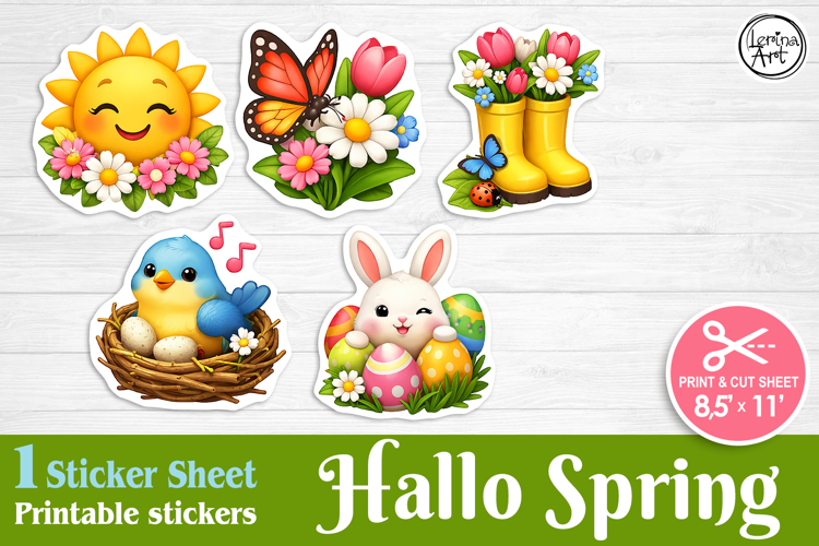 Flower Sticker Png Image 3